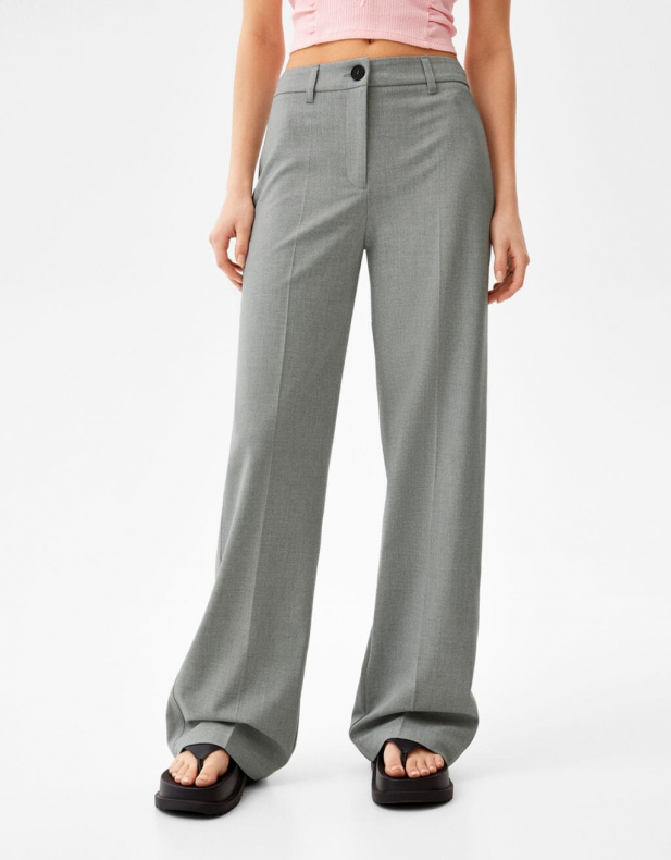 Wide-Leg-Hose mit G?rtelschlaufen